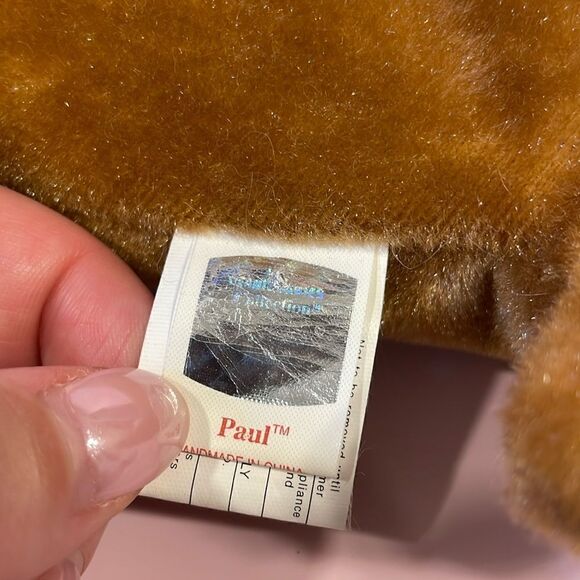 Vintage 1999 Ty Beanie Baby NWT Excellent Condition NWT Paul The Walrus 8” long - Picture 9 of 10